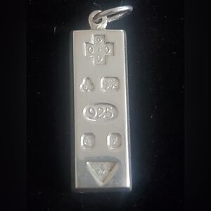 2000 International Bullion  925 Silver IBB Sheffield Pendant , 16 grms